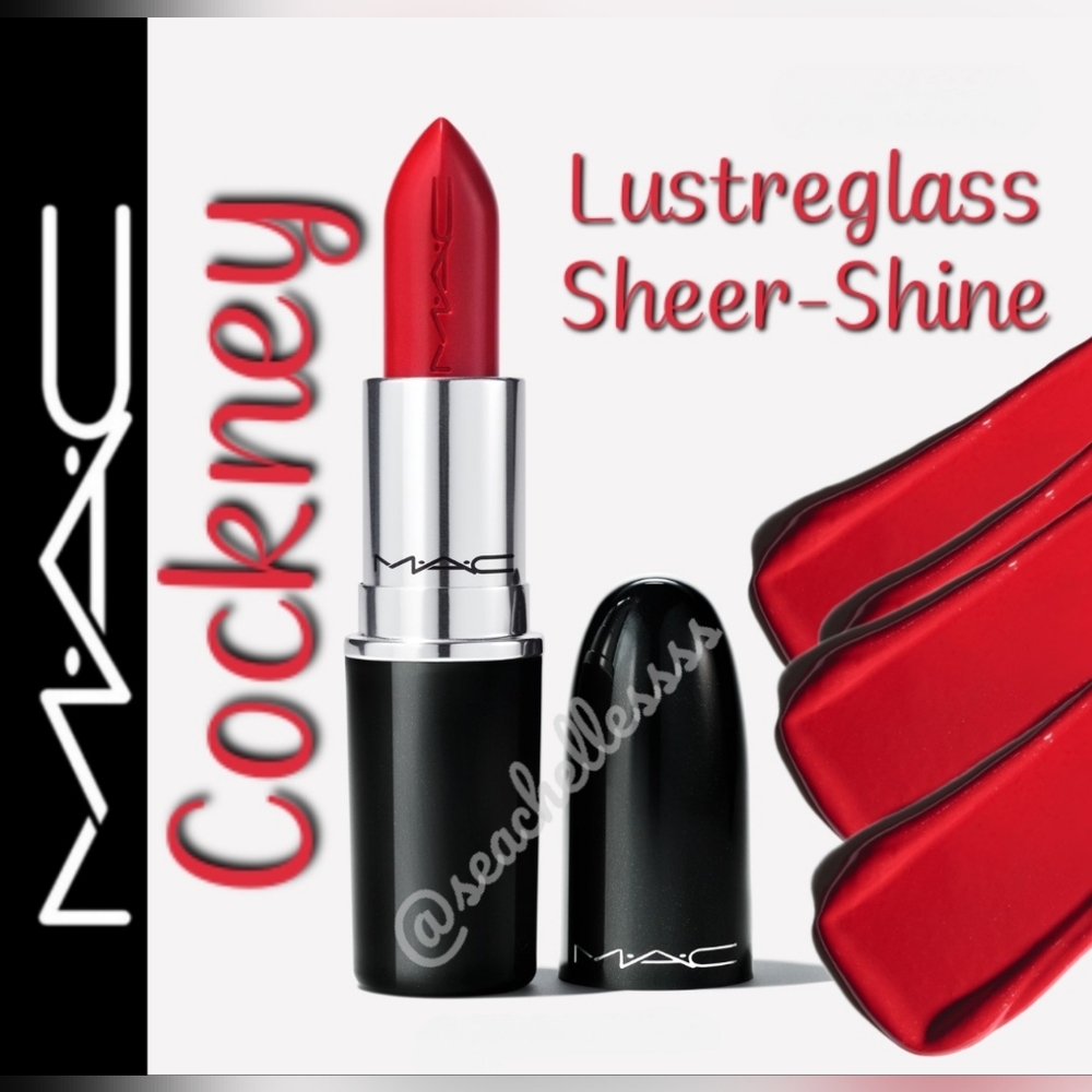 Cockney Lustreglass Sheer-Shine Mac Cosmetics Brand New in Box Authentic